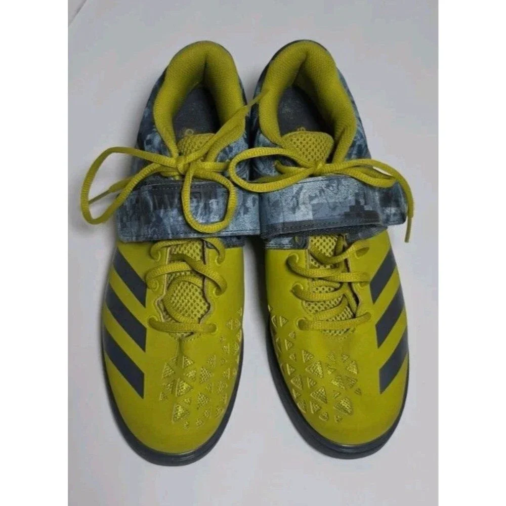 Size 9 adidas Powerlift 3 Yellow